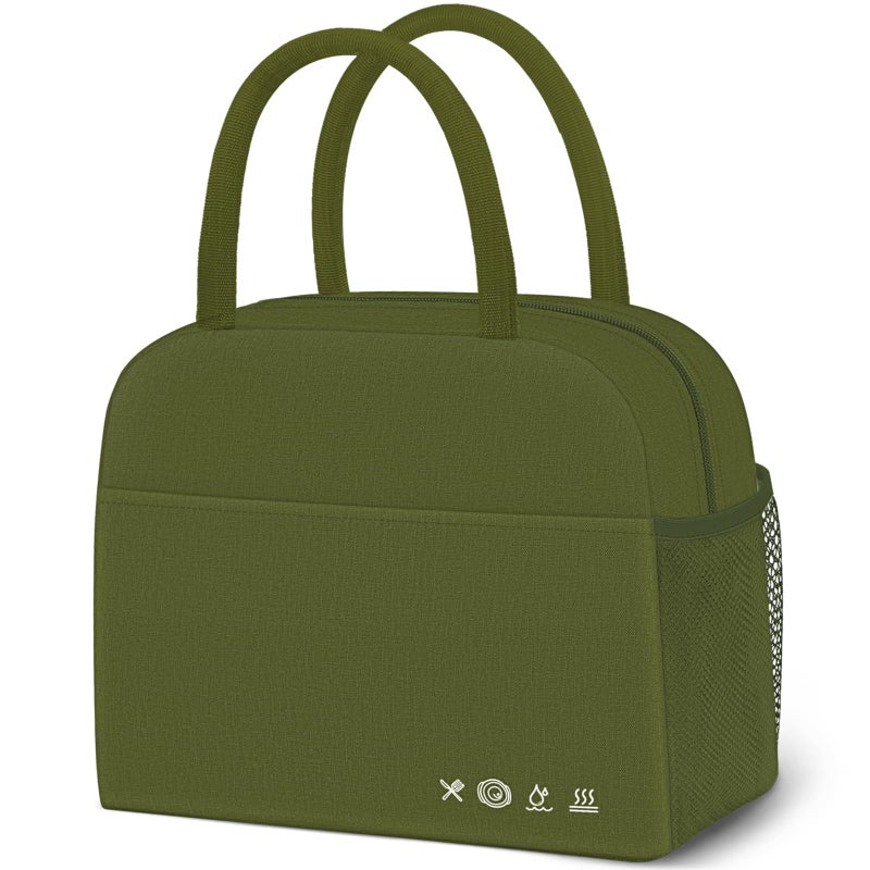 DALINDA Lunch Bag WomenLunch Box for Women Men Reusable Insulated Lunch Tote Bag High Capacity for Travel Work Picnic