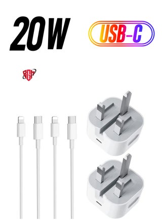 1Pack iPhone USB C Fast Charger, [Apple MFi Certified] 20W PD Type C Power Block Wall Charger Plug Adapter with 6.6FT USB-C to Lightning Cable Compatible with iPhone 14 PRO MAX - pzsku/Z300DDA691982BE7FE27FZ/45/_/1738233791/37ded051-3123-4d4a-b548-40dbb1034e34