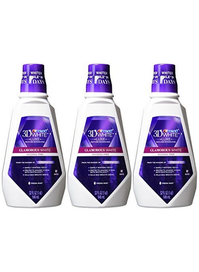كرست غسول تبييض العناية المتعددة 3D White برائحة النعناع الأبيض المنعش 32 أونصة 946 مل - Image 3