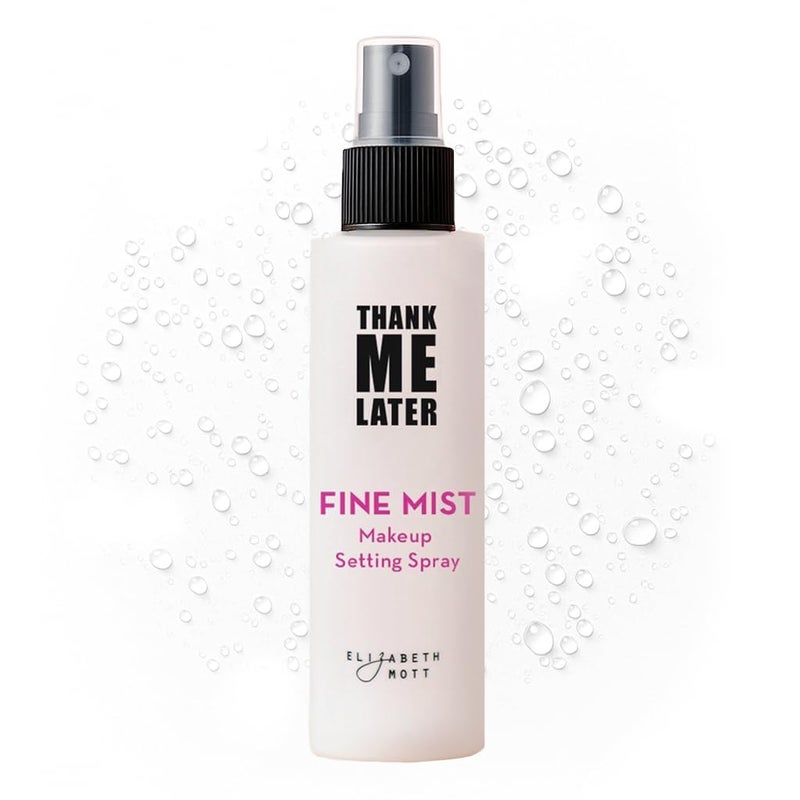 Elizabeth Mott Thank Me Later 3-in-1 Dewy Makeup Setting Spray - Hydrating & Long-Lasting Fine Mist with Niacinamide for Radiant, Glowy Skin - Lightweight, Oil-Free & Cruelty-Free Formula, 95 mL - Image 2