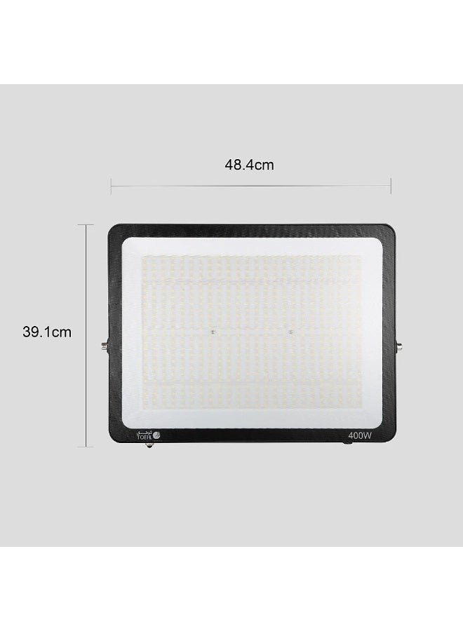 TOEFL Outdoor floodlight, yellow light, 400W - thanks to advanced LED chips that provide strong and uniform illumination - Image 2