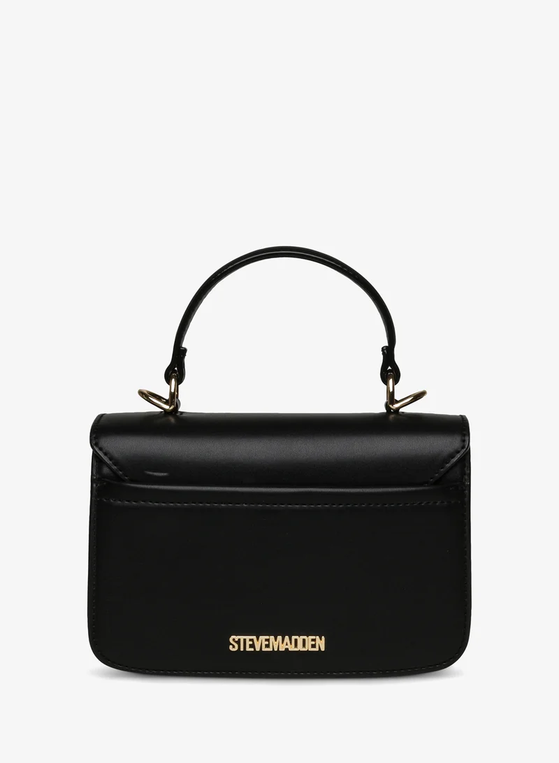 Steve Madden BLACK MULTICOLOR Inque women's black/gold clutch for Women | Best Price UAE