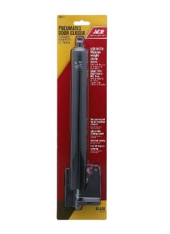 ACE Adjustable Pneumatic Aluminium Door Closer Black 15.5 X 4 X 1.3 Inch 01-3810104  - Image 1