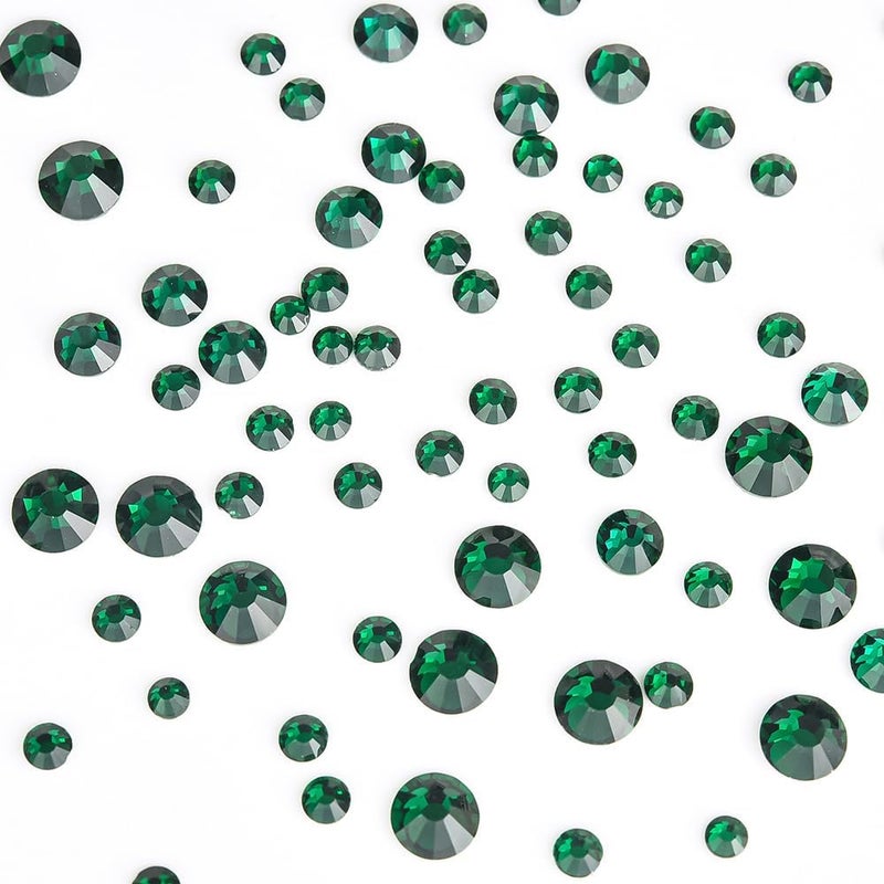 بلينغين بوكس 288 قطعة من الكريستال الشفاف ذو الظهر المسطح من نوع SS40، بأحجام متنوعة، للاستخدام في الحرف اليدوية وتزيين الأظافر - Image 2