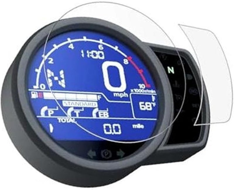 Vuzmode Motorcycle Dashboard Screen Protector - Image 1