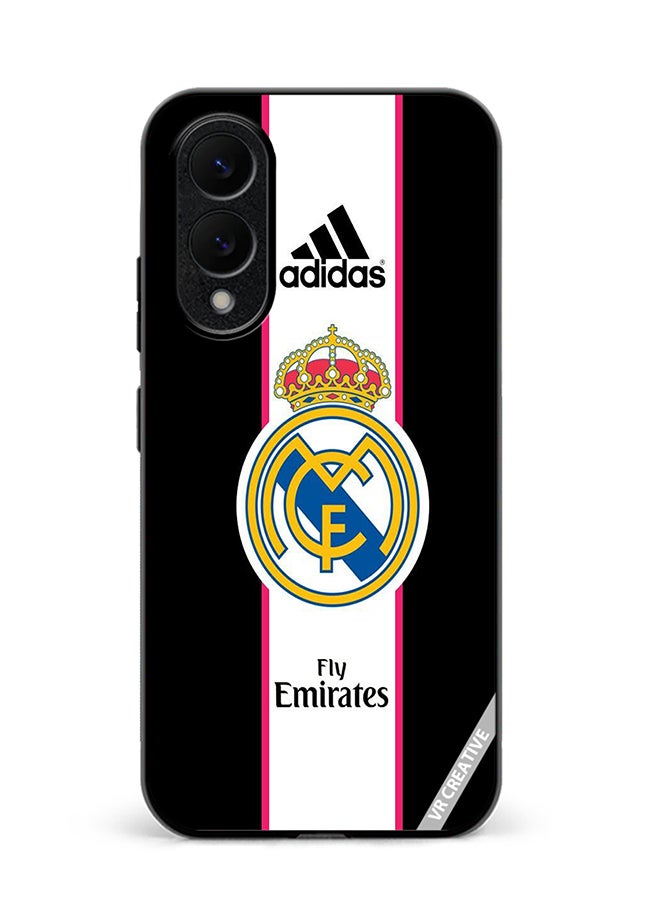 Protective Case Cover For Samsung Galaxy S25 Edge Madrid Design Multicolour