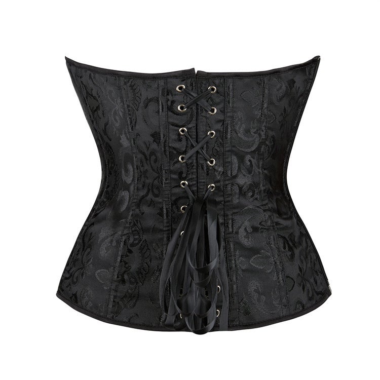 New No Lace Side Zipper No Stretch Palace Shaping Top E-Commerce Supply - Image 4
