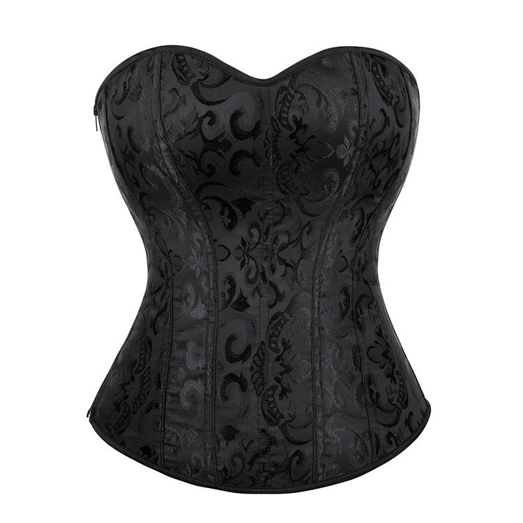 New No Lace Side Zipper No Stretch Palace Shaping Top E-Commerce Supply - Image 2