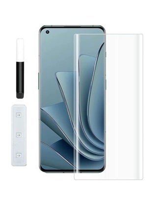 Compatible with oneplus 10 pro Screen Protector UV, [UV Lamp ] Clear Curved Edge Tempered Glass for (2 Pack) - pzsku/Z300E583D6F0583D5F146Z/45/_/1709076241/60c2bb66-6a82-4859-a6b7-820565721908
