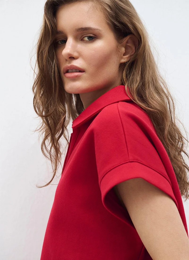 MAVI Red Polo T-Shirt