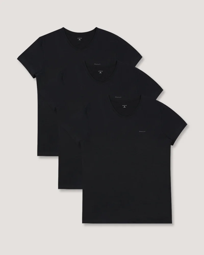 GANT  V-Neck T-Shirt 2 Pack for Men | Best Price UAE