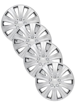 Pack of 4 EM-3140 Taiwan Wheel Cover | 14" Inch | Silver Universal Nested Style - pzsku/Z300E9876E3548CE72F5AZ/45/1747001236/2a4de92b-5dfe-4f84-a8b7-b902ca3f8fb1