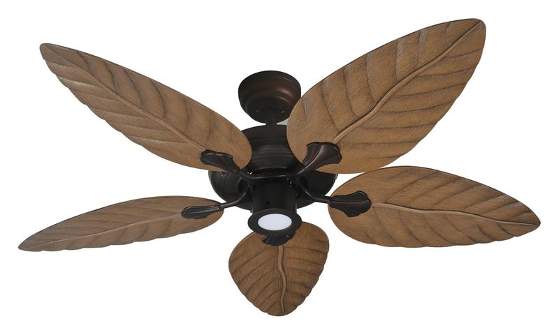 Aera Designer Fans Aera Treen05 Dark Brown Ceiling Fan with Remote Control Noiseless 65W DC Motor 12W LED 6K Light 5 ABS Blades  - Image 2
