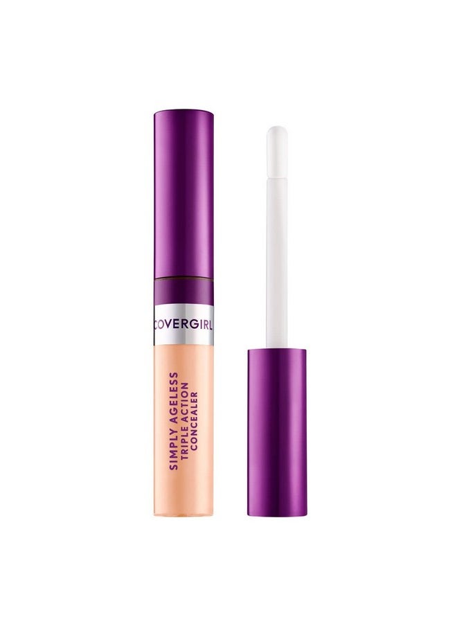 CoverGirl COVERGIRL Simply Ageless Triple Action Concealer, Classic Ivory, Pack of 1  - Image 1