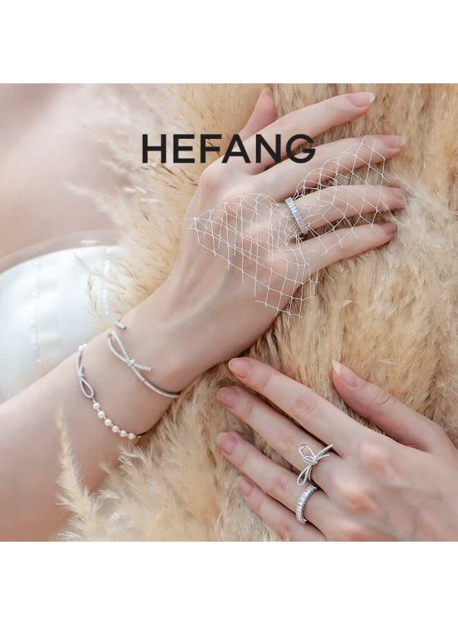 Hefang Elegant Ribbon Bracelet elry Premium Birthday Gift For Girlfriend Wife - Image 1