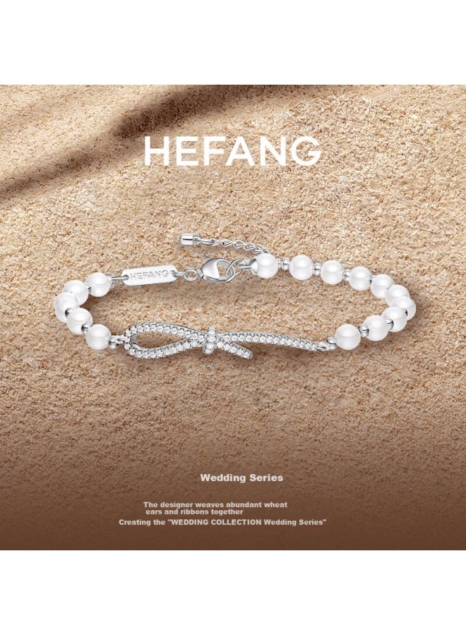 Hefang Elegant Ribbon Bracelet elry Premium Birthday Gift For Girlfriend Wife - Image 2