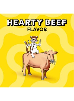 Temptations Temptations Classic Crunchy and Soft Cat Treats Hearty Beef Flavor, 3 oz. Pouch (Pack of 12)  - Image 4