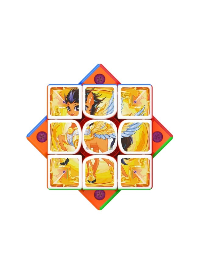 جانكيوب مكعب السرعة المغناطيسي GAN i Carry 4 إصدار سنة الحصان بتصميم فروستد – أحدث إصدار 2026 - Image 5