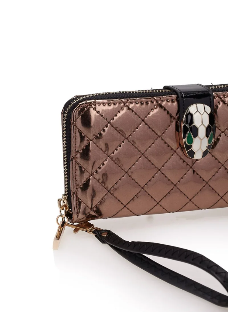 Ginger Snake Detail Wallet