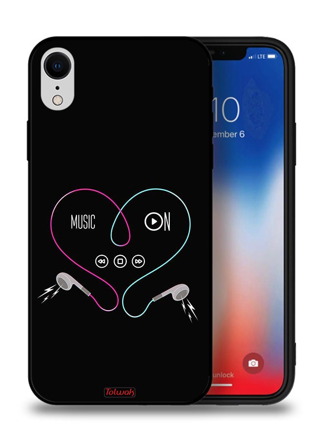 Tolwak Apple iPhone XR Protective Case Music On - Image 1