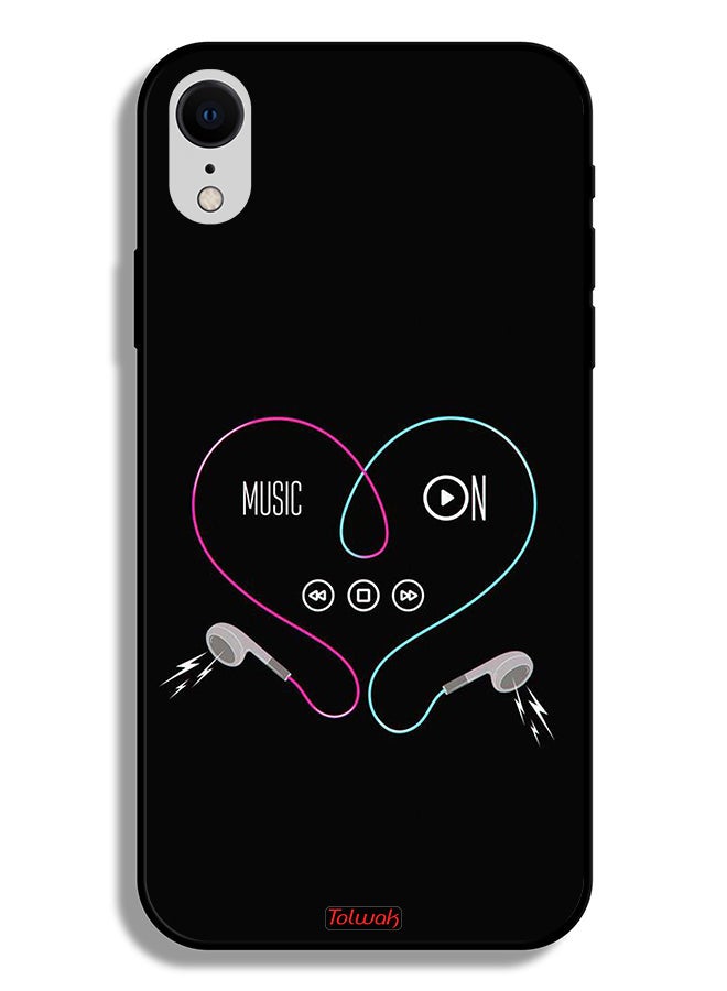 Tolwak Apple iPhone XR Protective Case Music On - Image 2