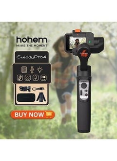 hohem Hohem Official iSteady Pro 4 Gimbal for GoPro 12/11/10/9/8/7/6 DJI OSMO Insta360 One R Action Camera 3-Axis Handheld Stabilizer  - Image 1