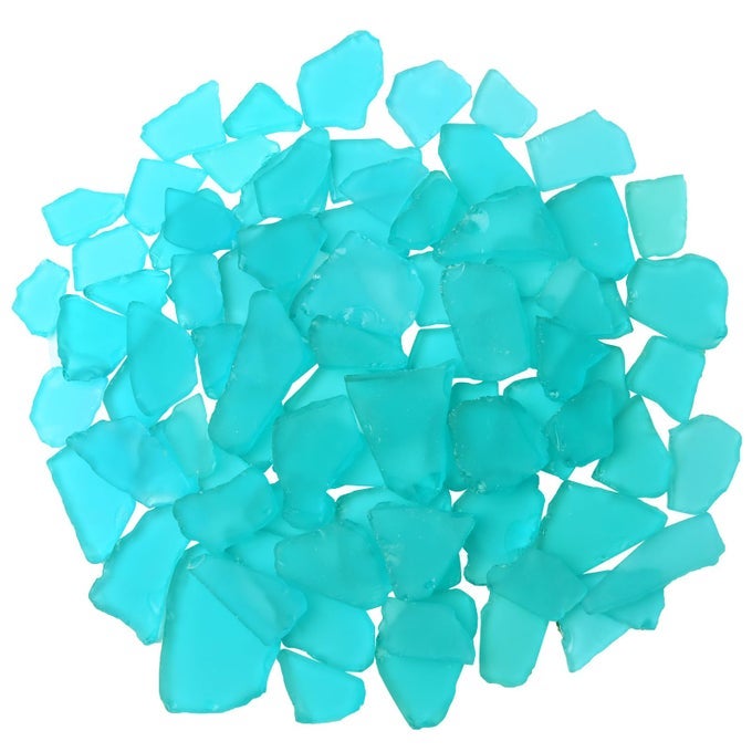 SEA GLASS FOR CRAFTS 16OZ FROSTED SEAGLASS PIECES VASE FILLER DIY ART CRAFT SUPPLIES BEACH WEDDINGS HOME DECOR AQUARIUMS DECOR