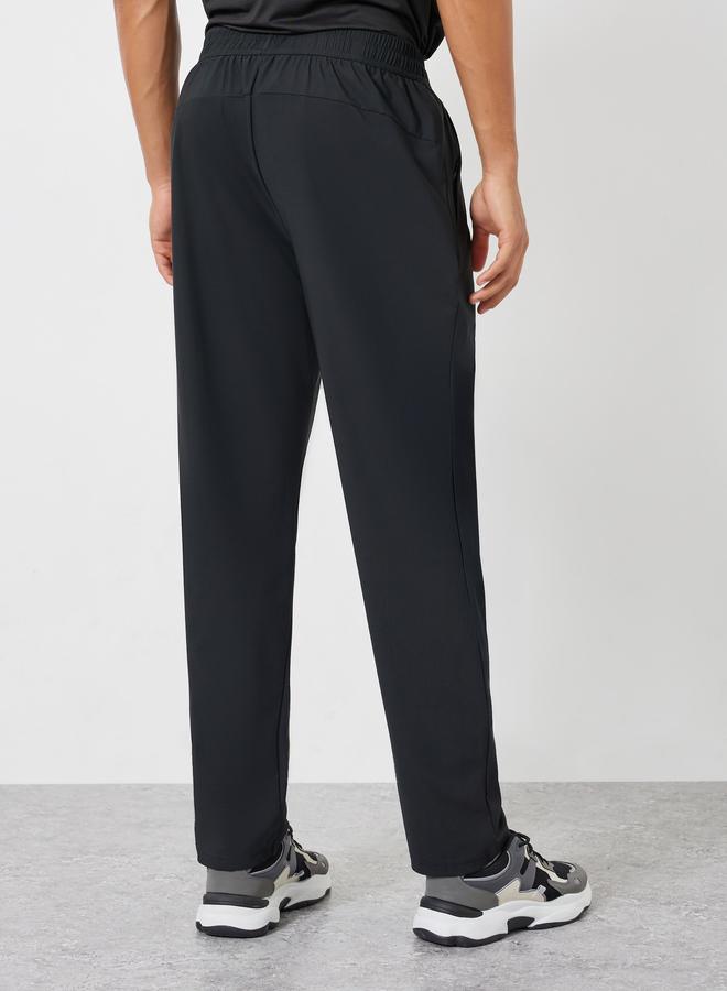 Styli Active Men Black Relaxed Fit Trackpants - Image 4