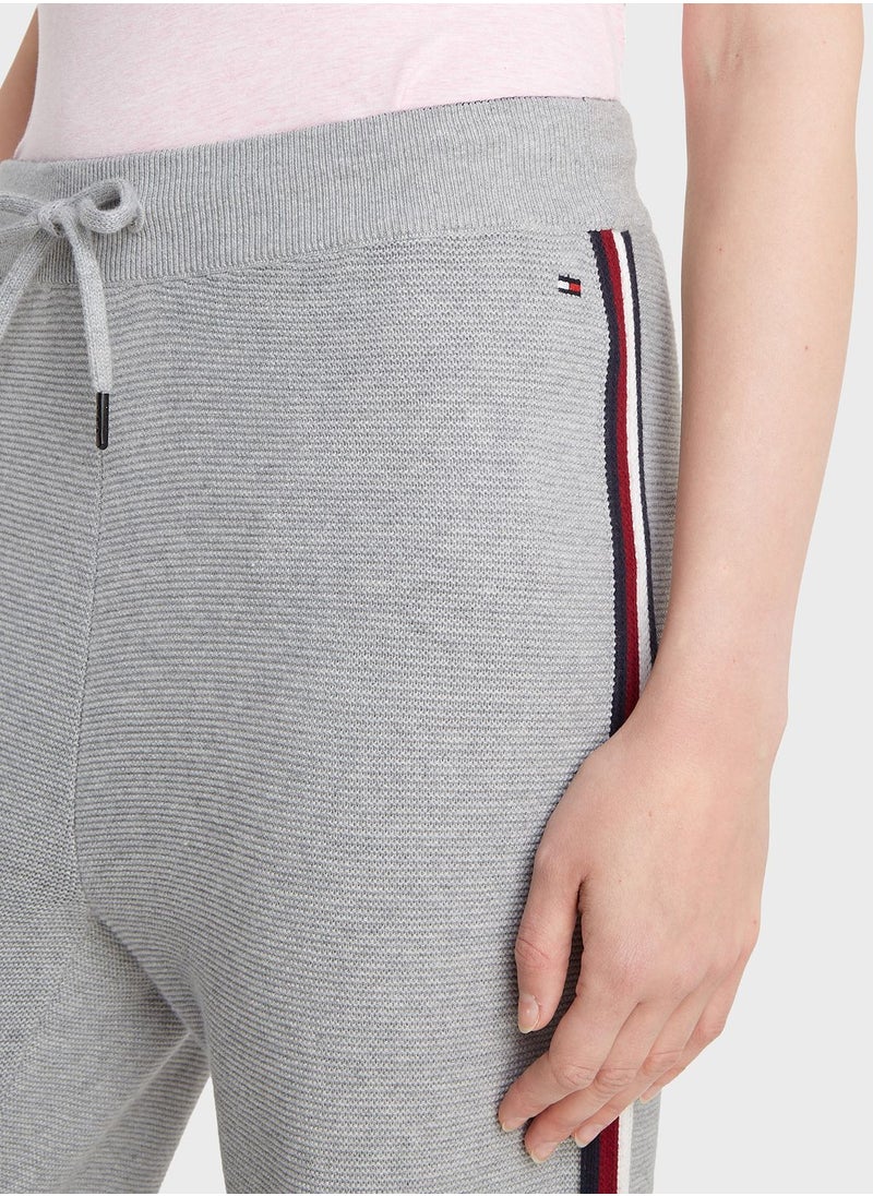 TOMMY HILFIGER - Stripe Detail Joggers - Image 1