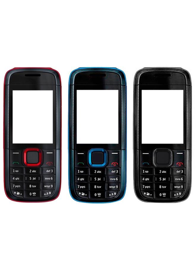erorex For Nokia 5130XM Full Housing Cover(Red) - Image 2