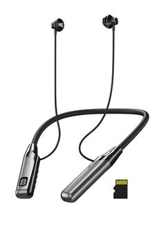Neck-Mounted Bluetooth Headset Stereo Sports Wireless Headset With 4G Memory Card Life Waterproof