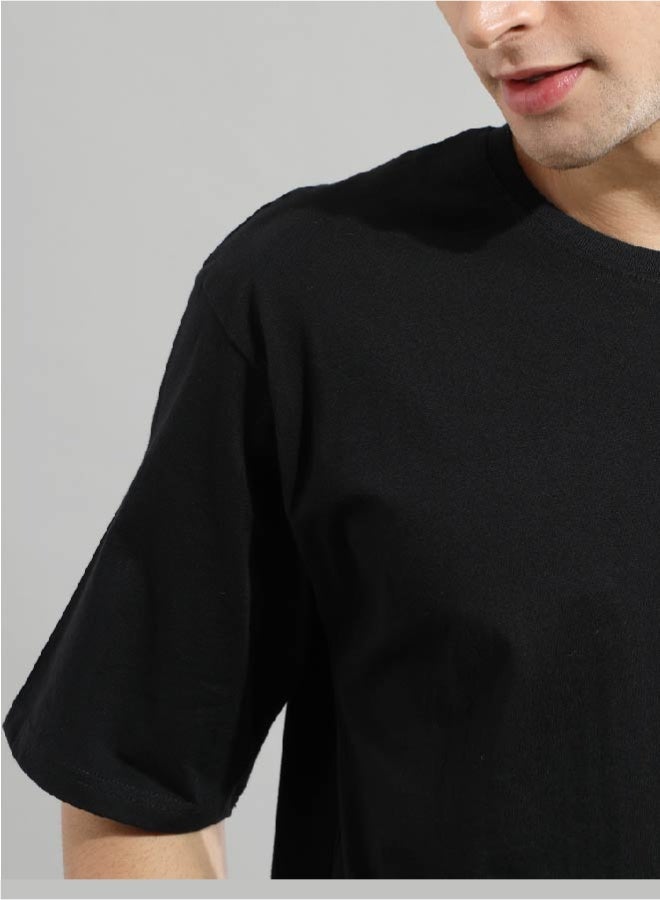 Dutees Black Street Tees Oversized T-Shirt - Image 5
