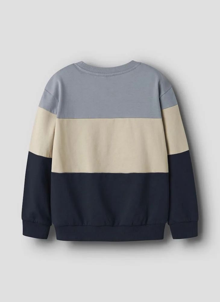 NAME IT Youth Graphic Crew Neck Sweatshirt