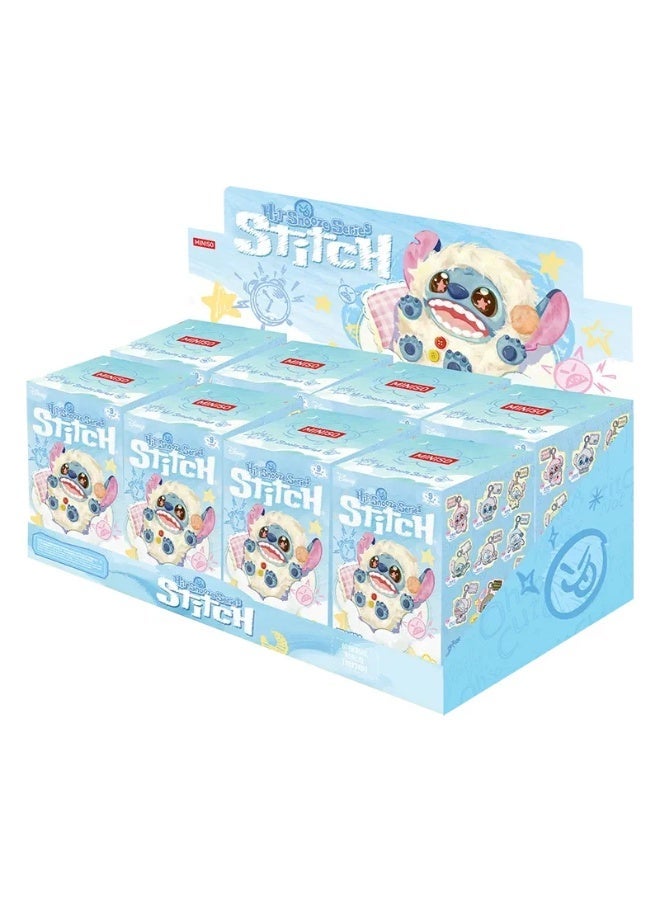 MINISO x Disney Stitch Hit Snooze Collection Vinyl Plush Pendant Blind Box, Full Display Set of 8 Sealed Mystery Boxes, Character Collectible for Display and Gifting - Image 5