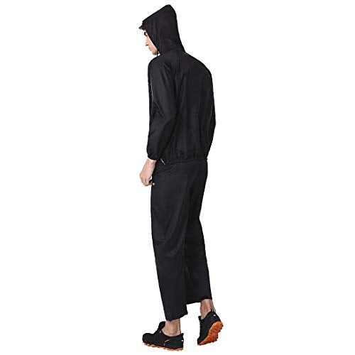Wildcraft Nylon Hypadry Unisex Casual Style, Black Rain Cheater Suit E Plus (41310)-X_Large - Image 5