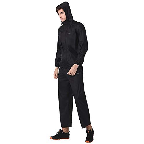 Wildcraft Nylon Hypadry Unisex Casual Style, Black Rain Cheater Suit E Plus (41310)-X_Large - Image 3