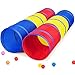 PigPigPen Kids Tunnel for ToddlersPop Up Play Tunnel Tent for Babies or Dogs Indoor  Outdoor Toys for Kids Backyard Playset Classic 2 Pack Tunnels - Image 4