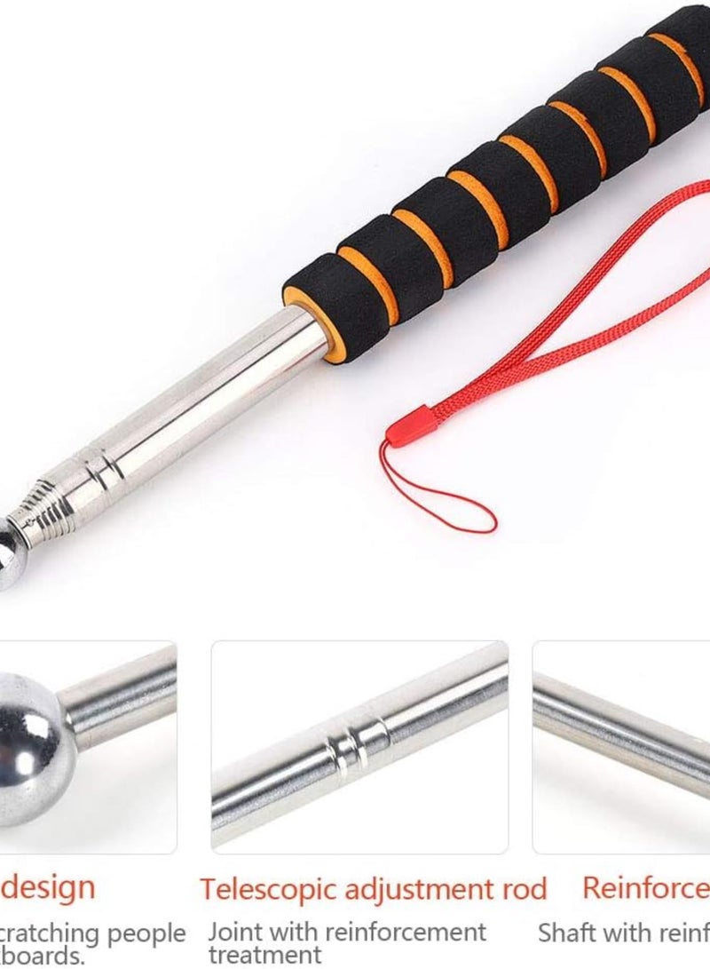 GGOOT Hand Operated Tools  Shockproof Empty Drum Hammer with Sponge Handle, Portable Tile Inspection Tool, 130cmHome Inspection Hammer, Hand Operated Hardware Tool  - Image 2