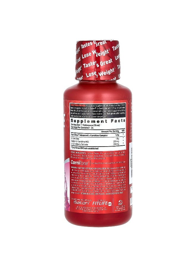 iSatori Isatori, L-Carnitine, Pink Lemonade, 1.5 g, 12 fl oz (360 ml)  - Image 2