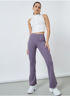 Stitch Detail Extra Flared Leggings
