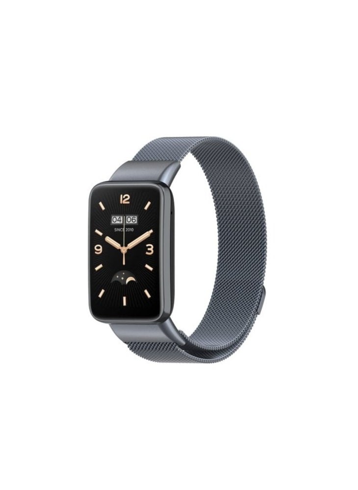 Generic - Strap-it Xiaomi Smart Band 7 Pro Milanese Strap (Space Grey) - Image 1
