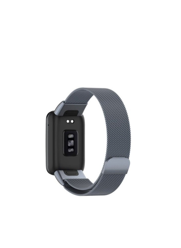 Generic - Strap-it Xiaomi Smart Band 7 Pro Milanese Strap (Space Grey) - Image 1