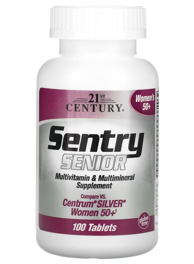21st Century Multivitamin For Women 50+& Multimineral - 100 Tablets - Image 1
