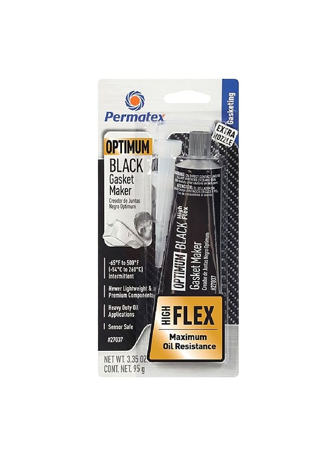 Permatex Easy Application Optimum Gasket Sealer Black 3.5 oz 27037 - Image 1