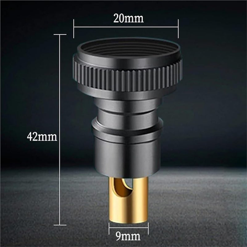 Universal 1 2 Thread To Three Out Faucet Stainless Steel Inlet Valve Fitting For Kitchen Bathroom Toilet Color D - Image 3