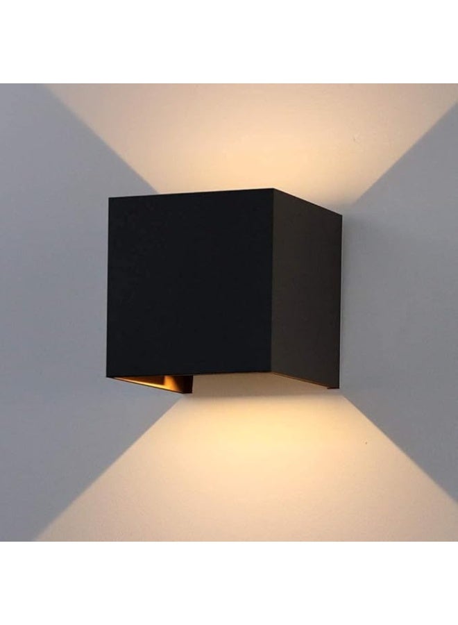 AFN Modern LED Wall Light Up Down Wall Lamp Indoor Outdoor Wall Mounted Light Fixture Waterproof Decorative Wall Sconce for Bedroom Living Room Hallway Balcony Corridor Home Lighting - Image 1