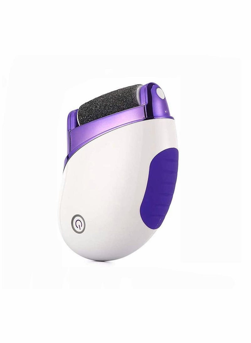 Y&D Electronic Foot File Rechargeable Callus Remover, Portable Pedicure Hard Skin Removal, Shaver for Dead Rough Dry with 3 Roller Heads and 2 Speeds  - Image 1