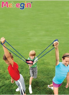 MEBEGIN 3-Person Water Balloon Slingshot Launcher, Durable Sturdy Water Balloon Catapult, Giant Backyard Slingshot, Big Slingshot Catapult Toy, Heavey Duty Launcher, Fun Water Polo Game, for Outdoor Games, Summer Party and Family Activities  - Image 1