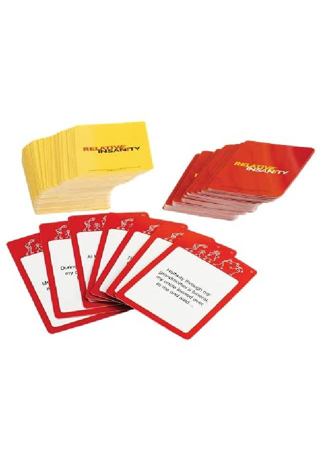 PlayMonster - Relative Insanity Hilarious Party Game From Comedian Jeff Foxworthy Ages 14+ 4+ Players - Image 1