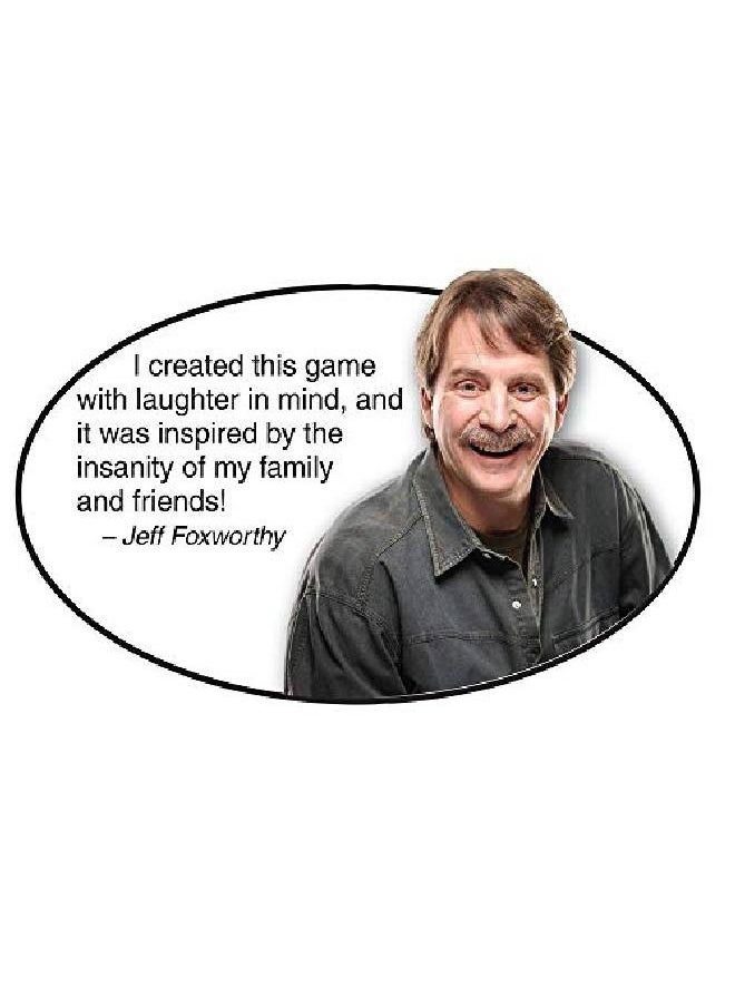 PlayMonster - Relative Insanity Hilarious Party Game From Comedian Jeff Foxworthy Ages 14+ 4+ Players - Image 1